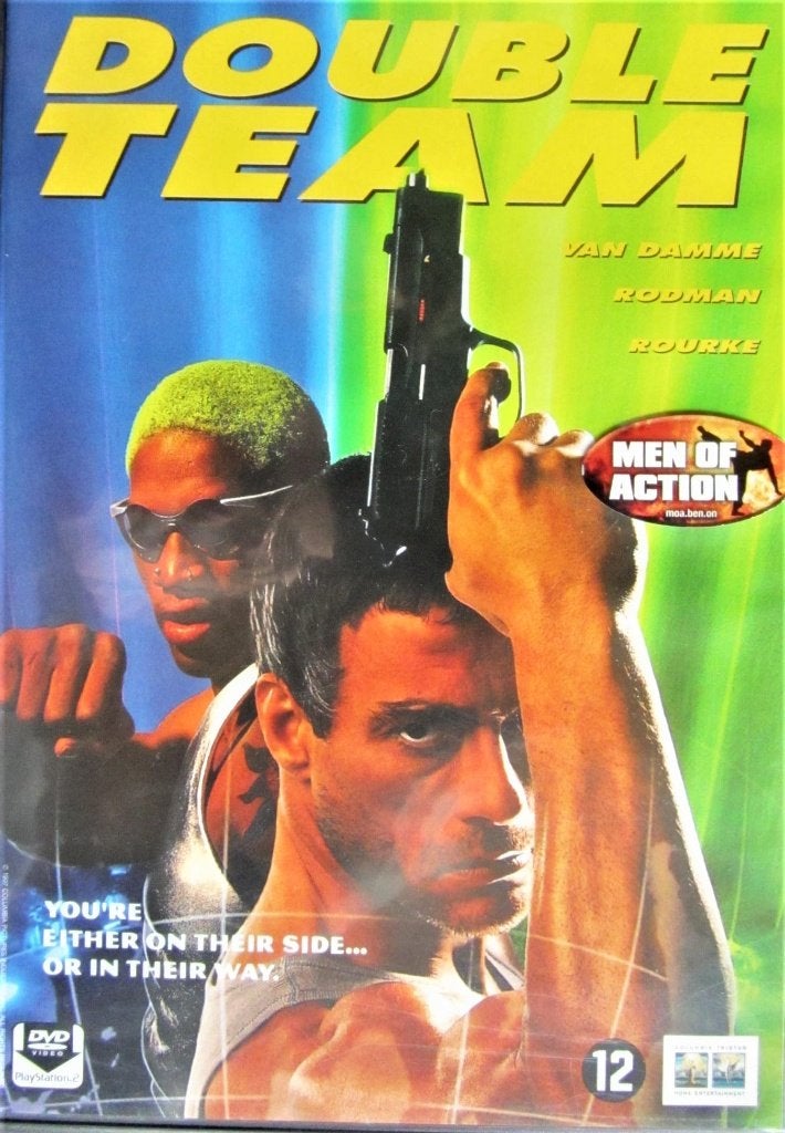 DVD ACTIE- DOUBLE TEAM (JEAN CLAUDE VAN DAMME), Alle leeftijden, Nederlands, Actiethriller, Ophalen of Verzenden