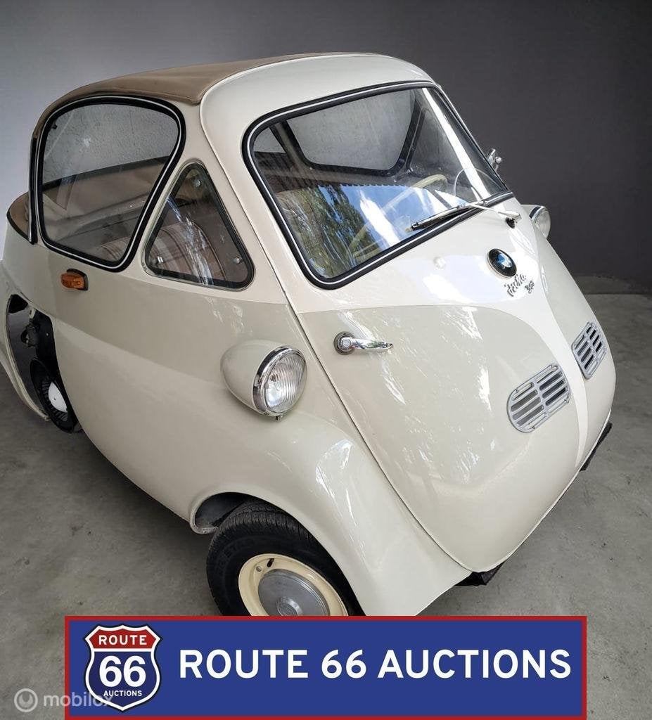 BMW Isetta 300 | 1960 | Route 66 Auctions, Autos, Oldtimers & Ancêtres, Achat, Entreprise, Boîte manuelle, Autre carrosserie