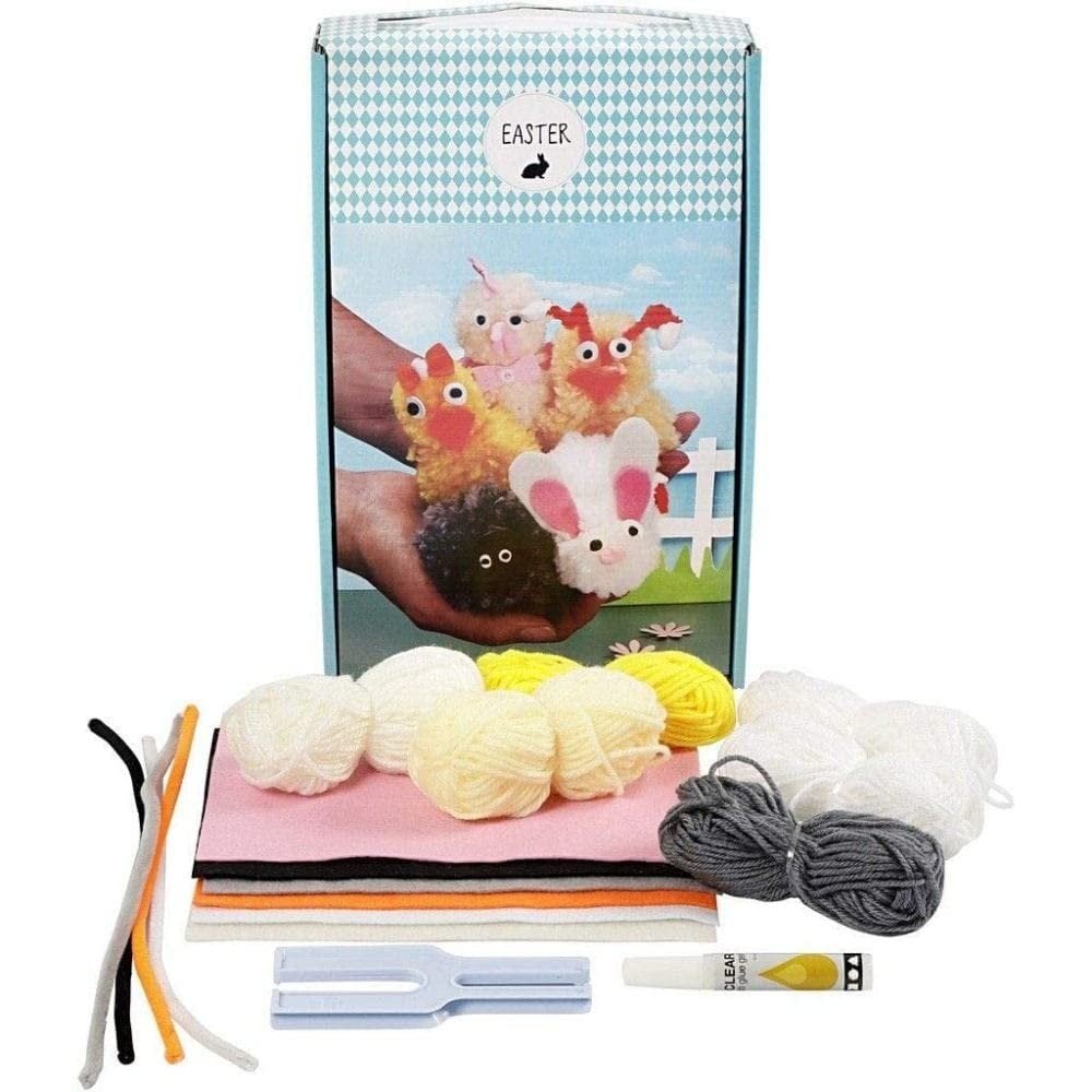 Dhz set voor 5 pommels van garen, Enlèvement ou Envoi, Neuf, Textile, Matériel de bricolage