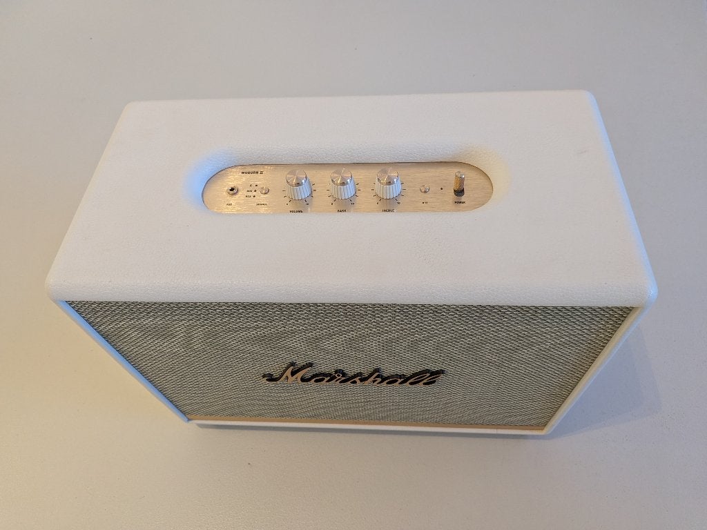 Marshall Woburn II Bluetooth Speaker, TV, Hi-fi & Vidéo, Enceintes, Autres marques, Entrée AUX, Comme neuf, Enlèvement