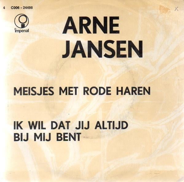 arne jansen, Ophalen of Verzenden, 7 inch