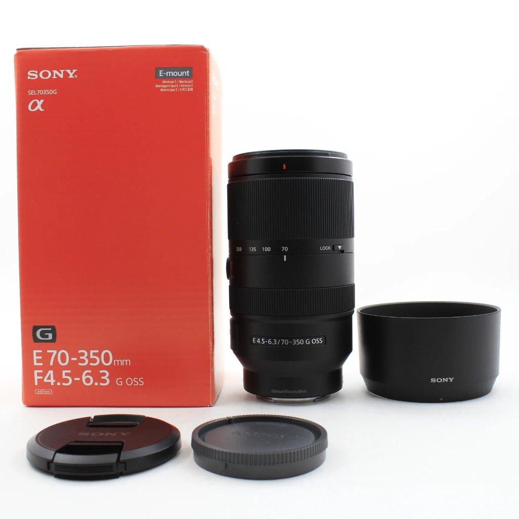 Neuf , Sony E 70 - 350mm f/4.5-6.3 G OSS, Sony, Zo goed als nieuw, Zoom, Telelens