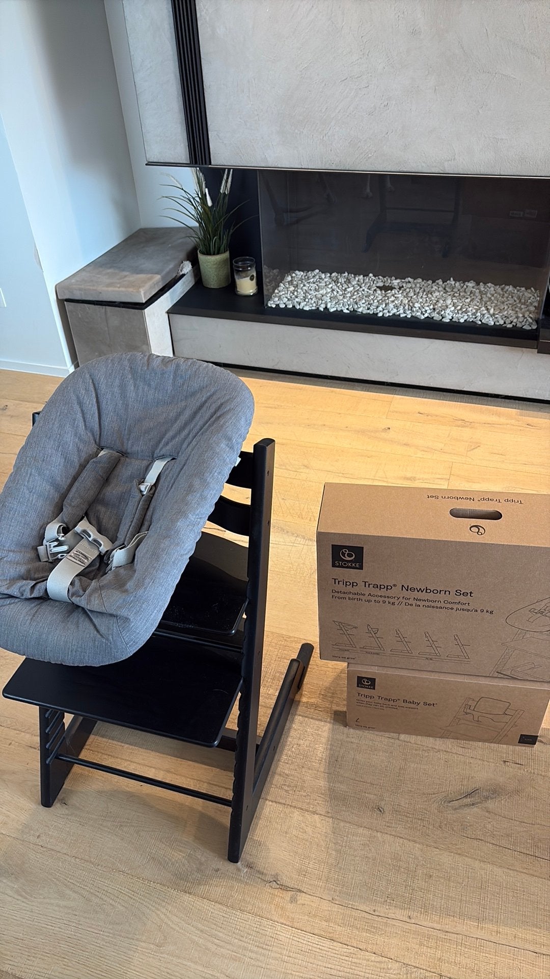 Stokke Tripp Trapp newborn bundel, Ophalen, Zo goed als nieuw, Stoel