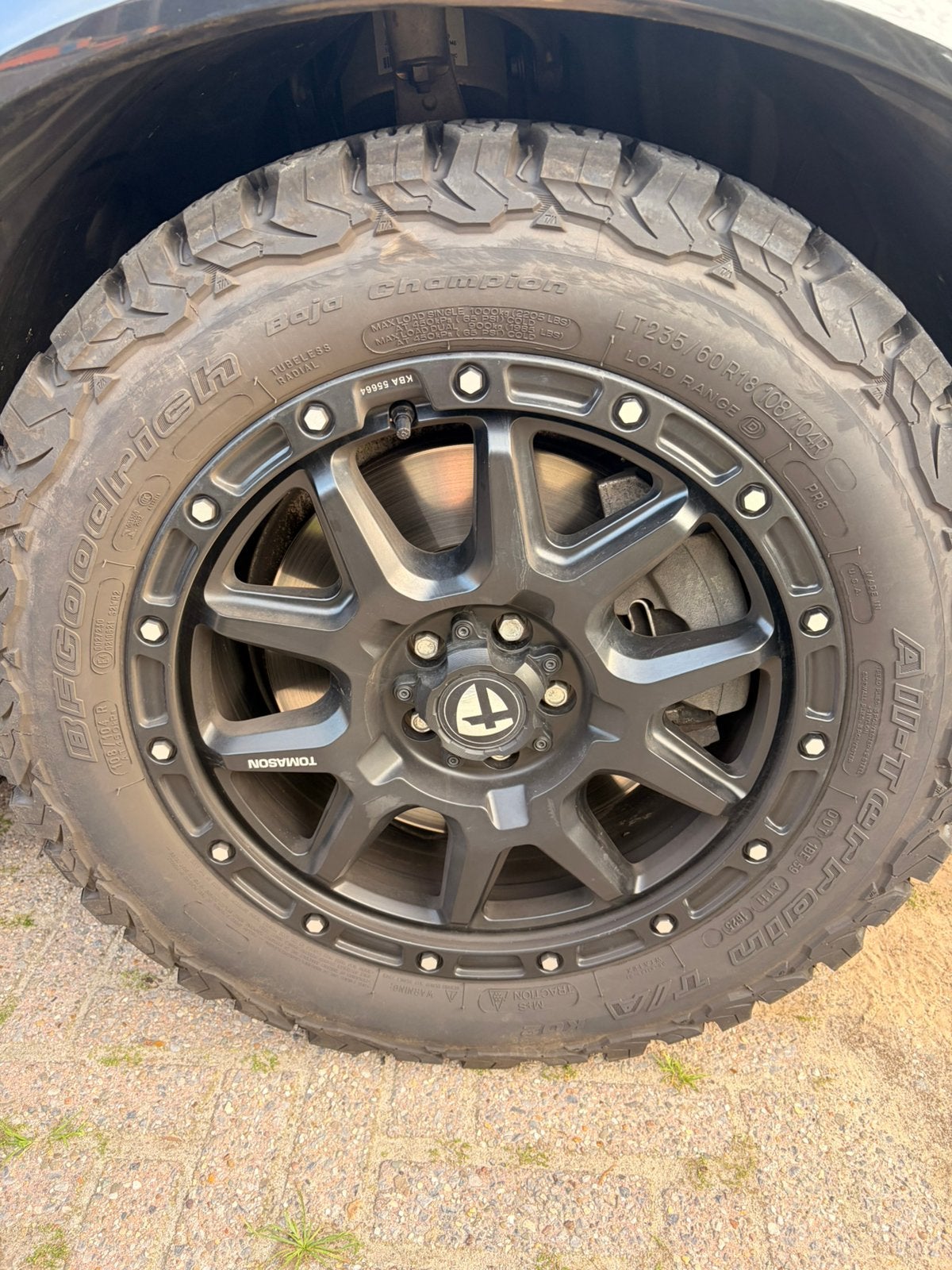 Bf goodrich banden+velgen, Auto-onderdelen, Banden en Velgen, Ophalen, 18 inch, Nieuw, 235 mm