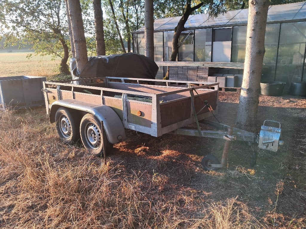 Dubbelasser opknapper *** VERKOCHT ***, Autos : Divers, Remorques, Enlèvement, Utilisé