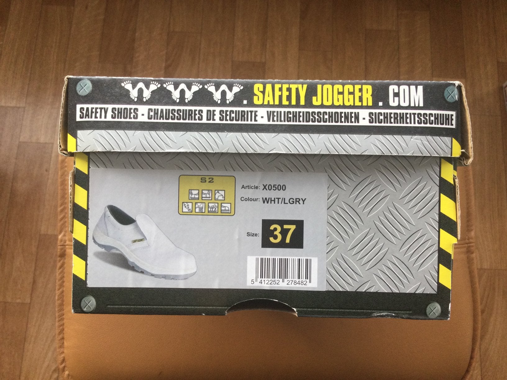 Chaussures de sécurité taille 37 femme, Neuf, Chaussures de travail, Enlèvement, Blanc