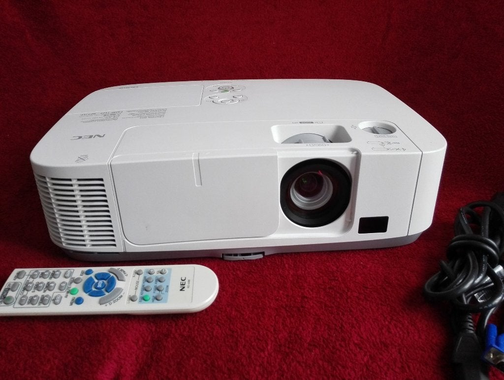 NEC Projector P451W - PRO model - 2x HDMI – Wide screen!, Audio, Tv en Foto, Ophalen, Zo goed als nieuw, NEC