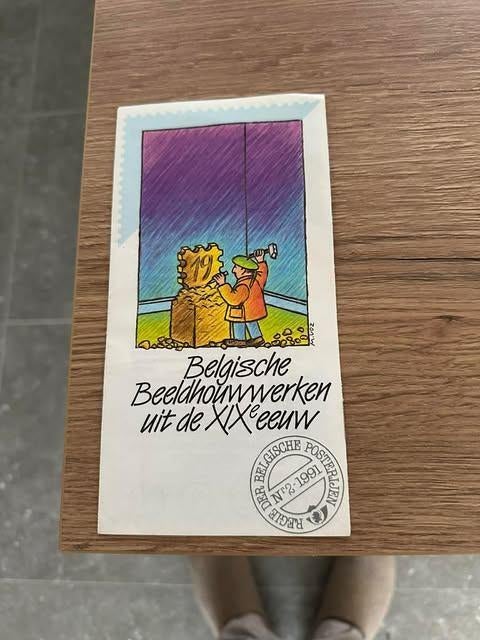 folder Belgische posterijen Nr 2 1991, Ophalen of Verzenden