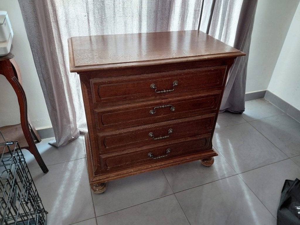 Commode, Maison & Meubles, Armoires | Commodes, 3 ou 4 tiroirs, Enlèvement, Utilisé, Chêne