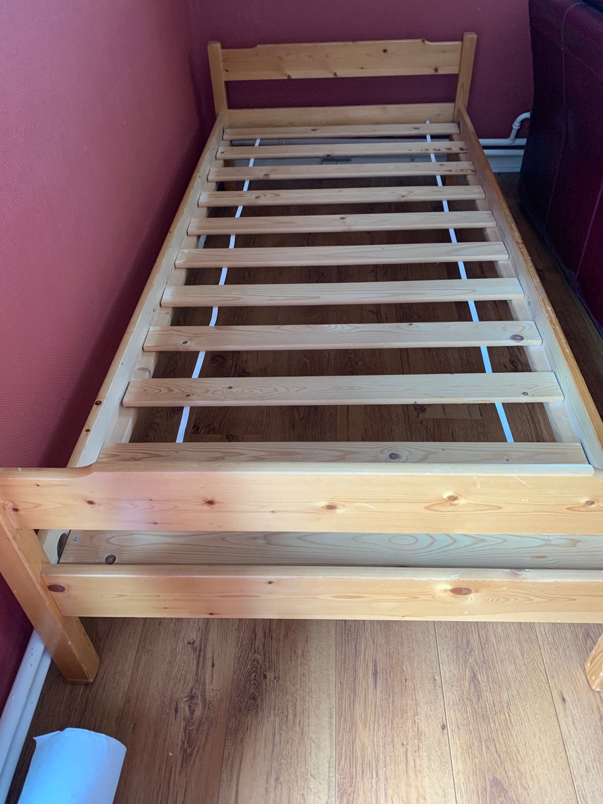 Stapelbed, Ophalen, 100 cm, Eenpersoons, Zo goed als nieuw