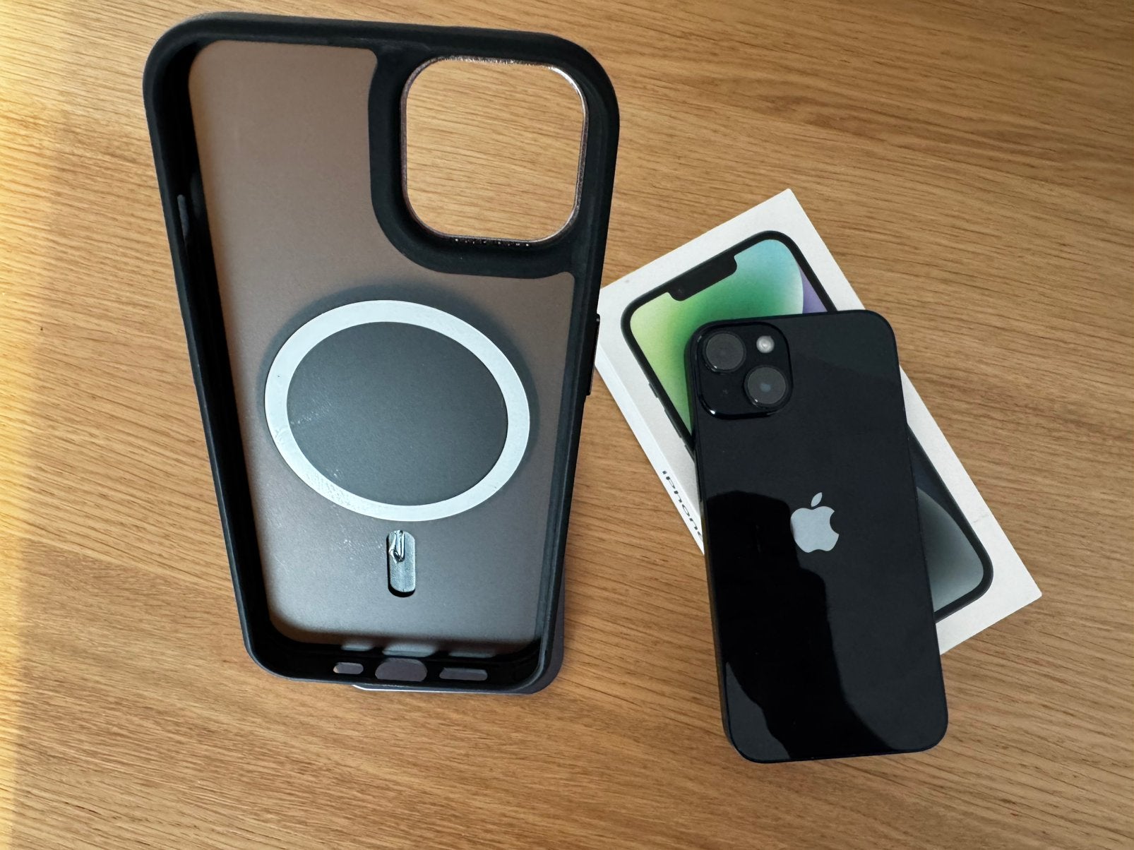 Apple iPhone 14 128 Go complet avec boîte et étui, Télécoms, Téléphonie mobile | Apple iPhone, 128 GB, Enlèvement ou Envoi, 77 %