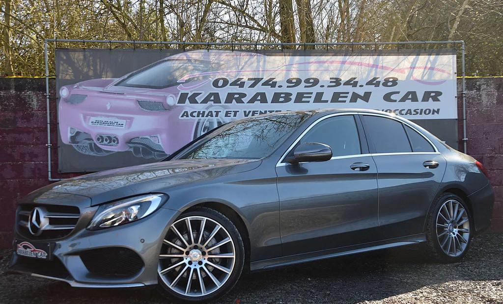 Mercedes-Benz C-CLASS 200 d PACK AMG BOITE AUT NAV SENS AV/A, 4 deurs, Gebruikt, 4 cilinders, 136 pk