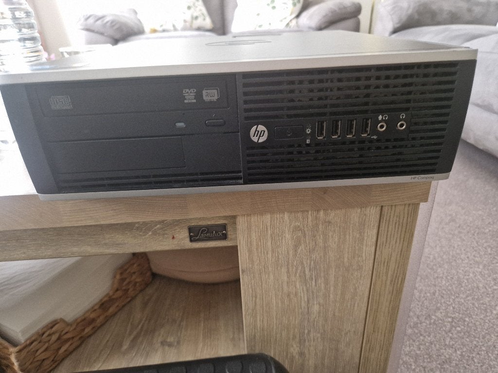 Desktop HP, Ophalen, Gebruikt, Met videokaart, SSD