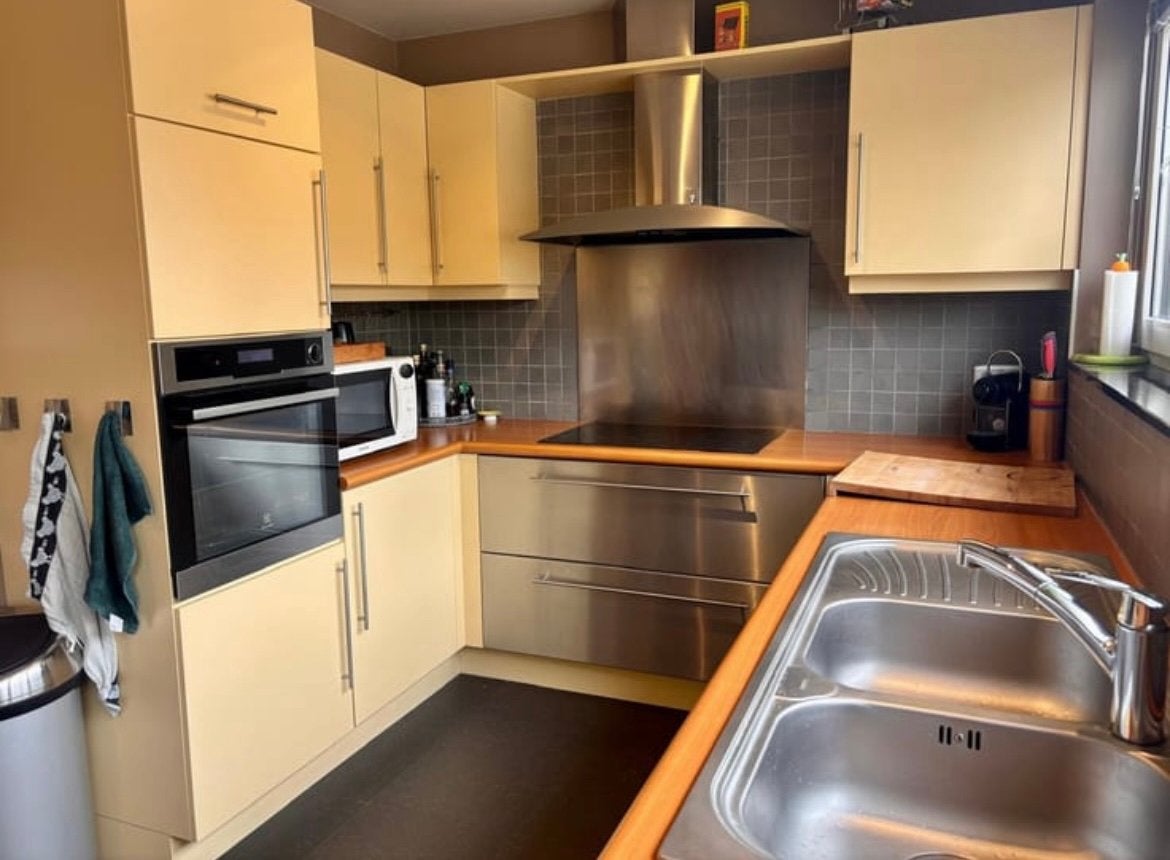 Keuken incl. toestellen (zonder microgolf) - GRATIS, Enlèvement, Utilisé