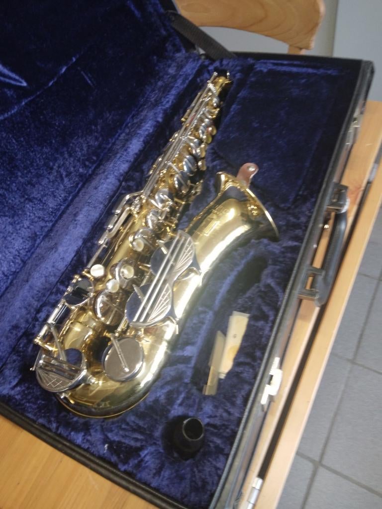 Alt saxofoon  musica steryr austria, Ophalen, Alt, Met koffer