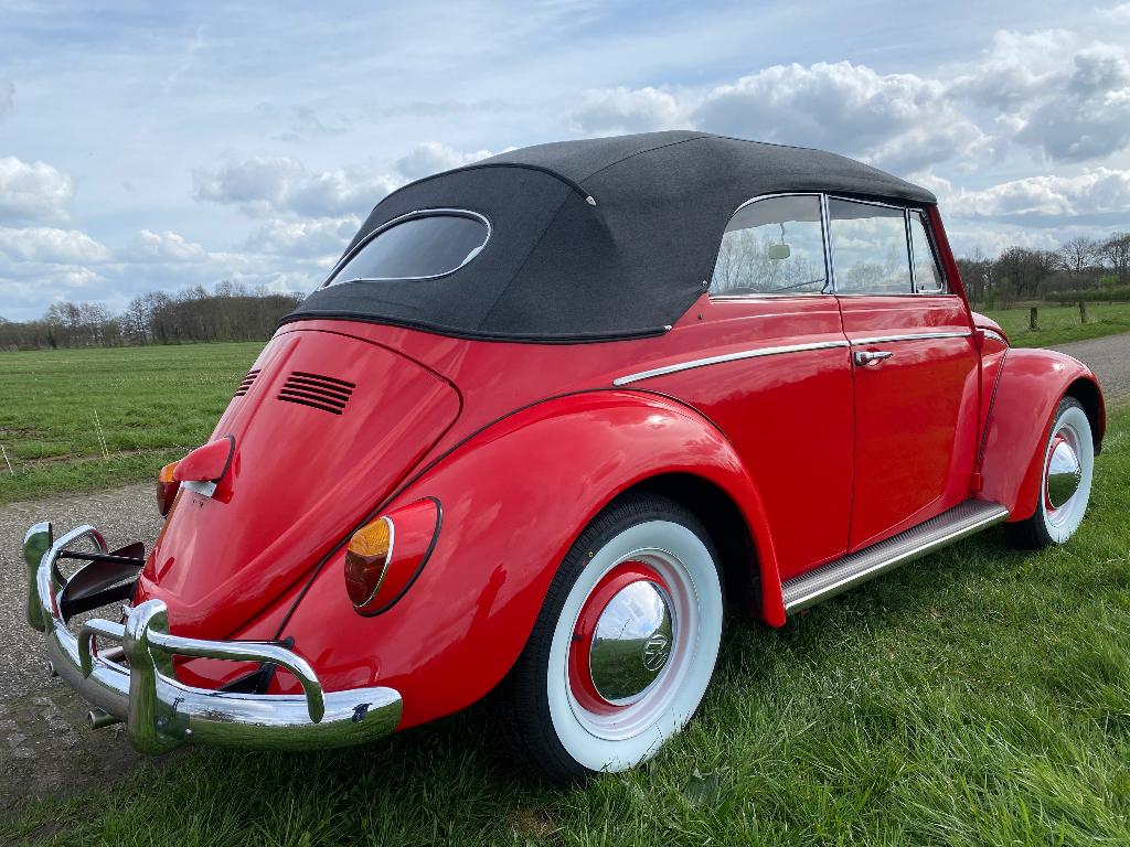 kever cabrio 1962 als nieuw, foto 3