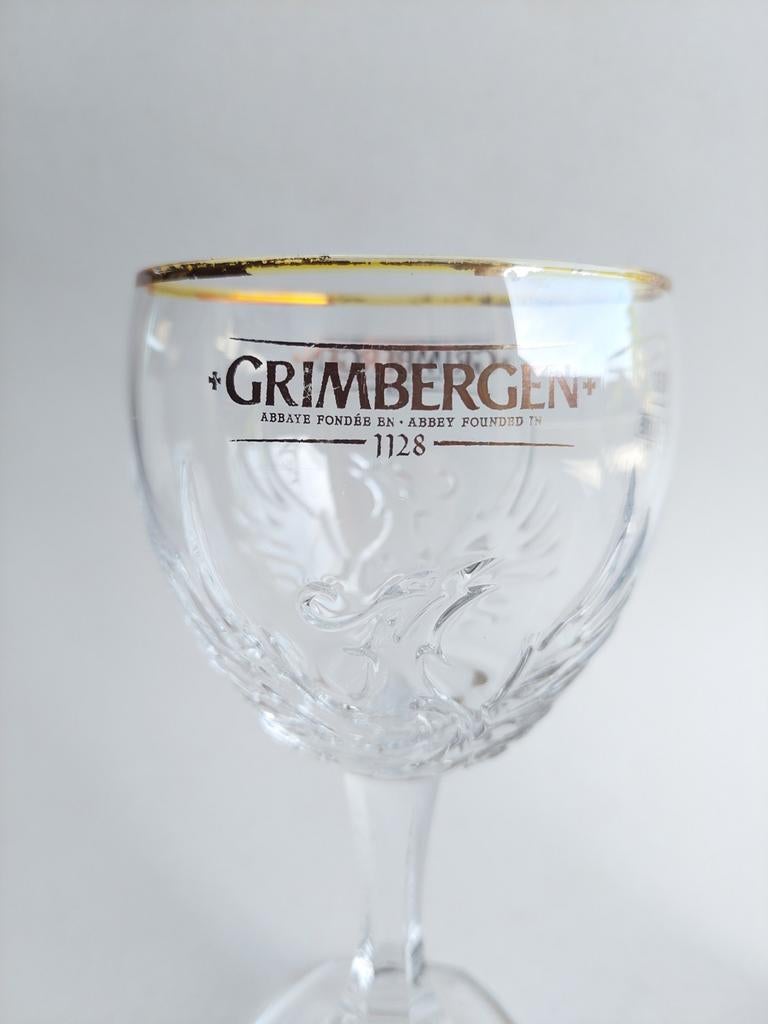 Set van 2 Grimbergen bierglazen, Ophalen
