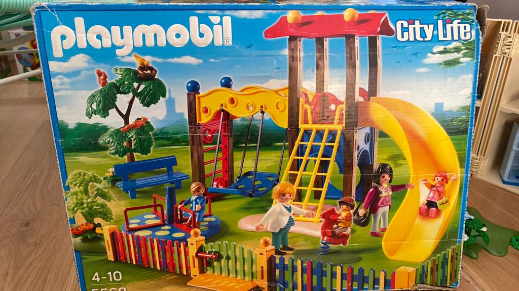 Playmobil - City life - speeltuin, Kinderen en Baby's, Speelgoed | Playmobil, Ophalen, Gebruikt