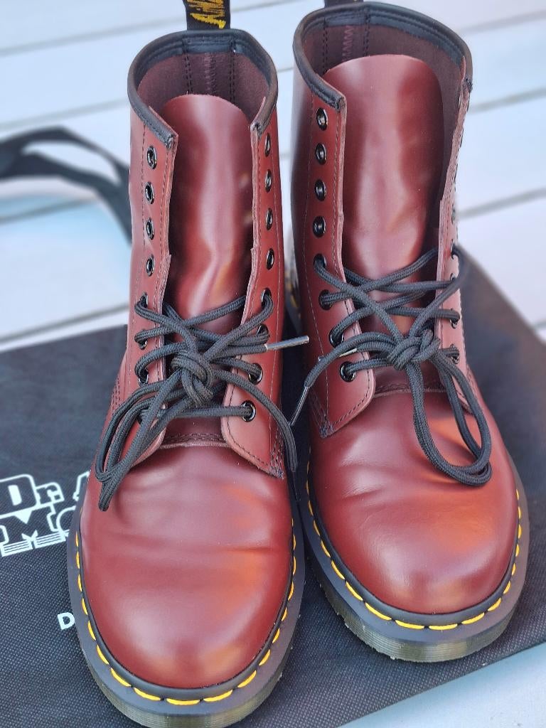 Dr. Martens 1460 Red Cherry, Neuf, Autres couleurs, Dr Martens, Enlèvement