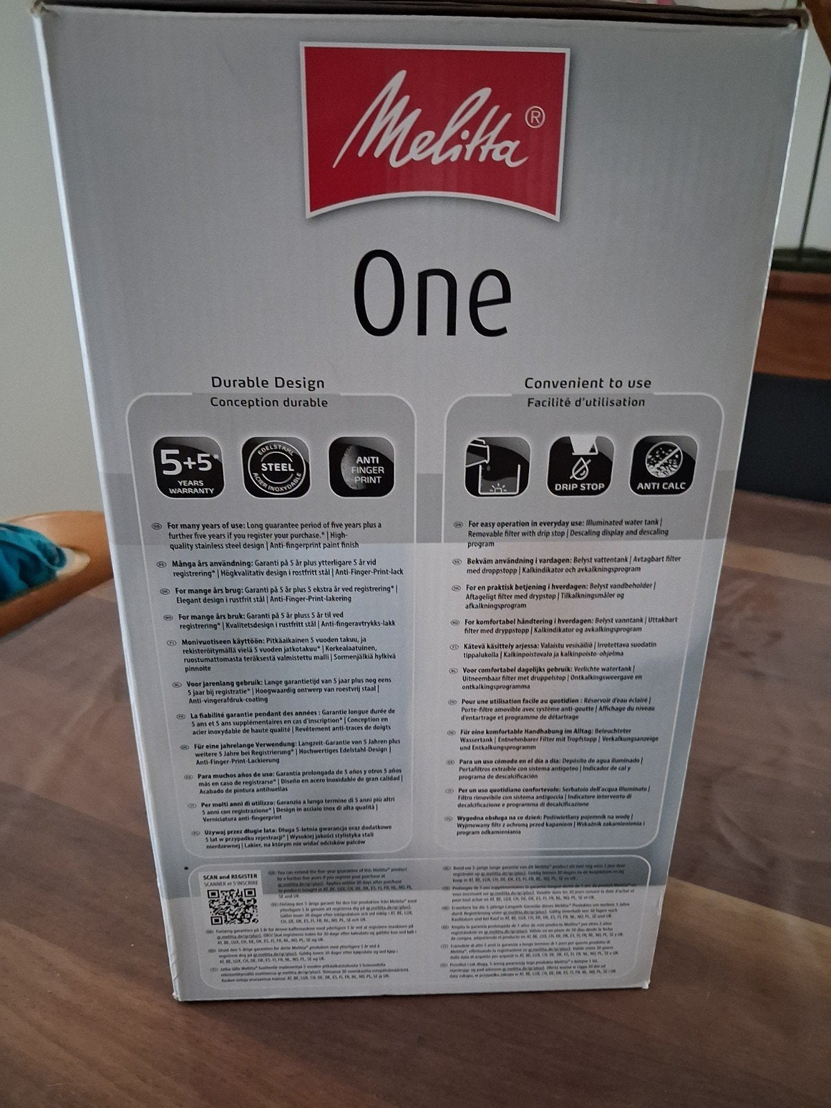 Melitta ONE SST 1031-01, Café moulu, Neuf, 4 à 10 tasses, Enlèvement