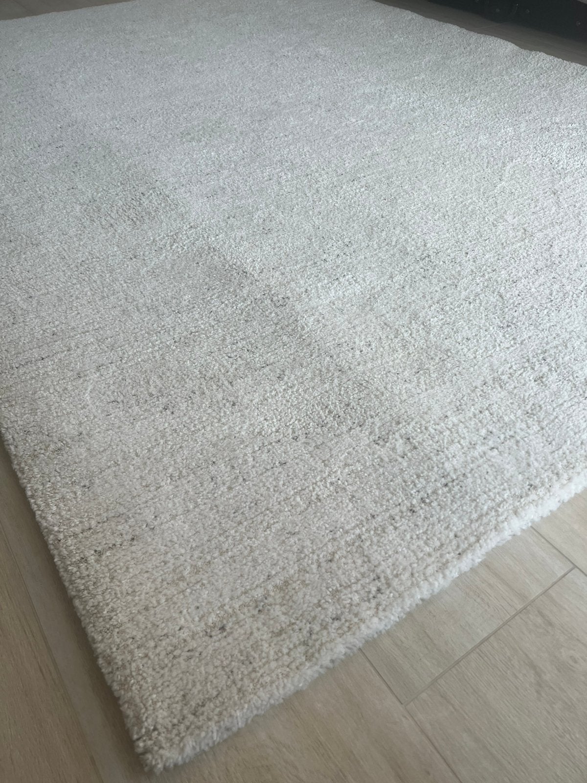 IKEA ENGELSBORG tapijt 160x230 cm – zeer goede staat, Ophalen, Beige, 150 tot 200 cm, 200 cm of meer