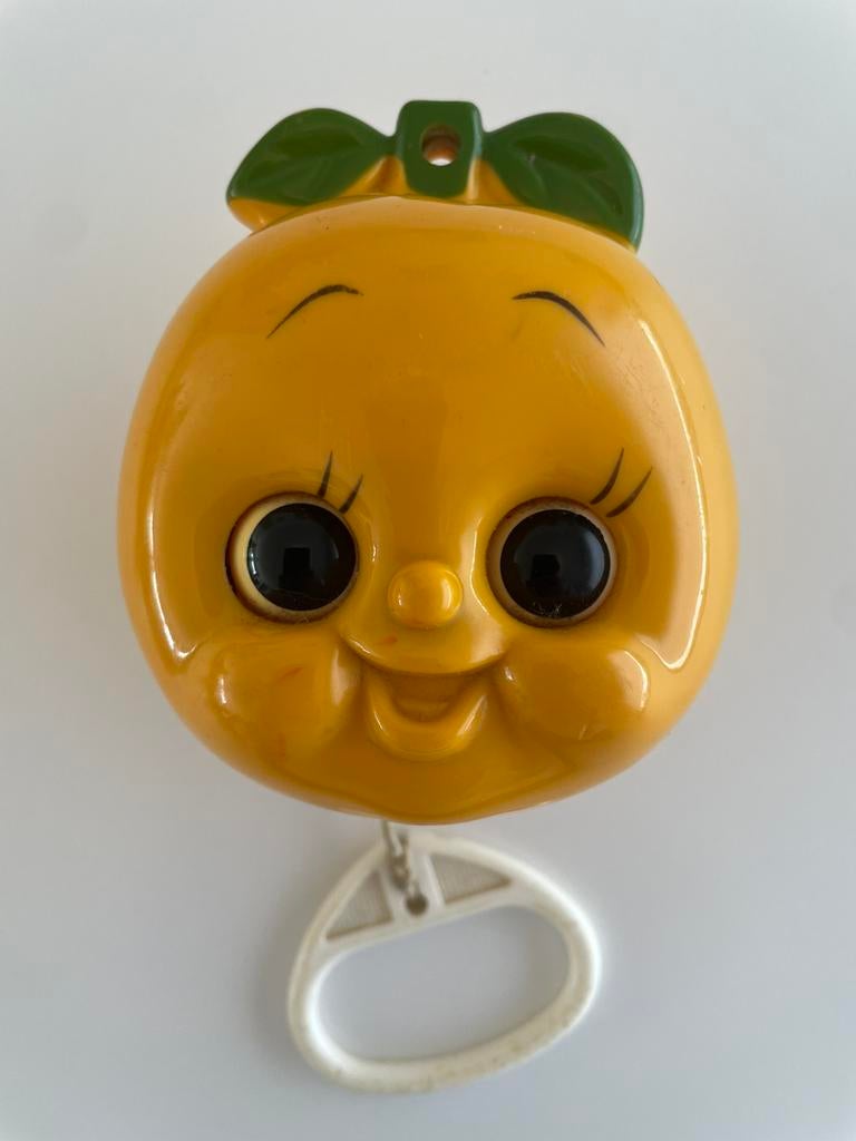 Vintage Sankyo muziekdoos appel, Ophalen of Verzenden, Gebruikt