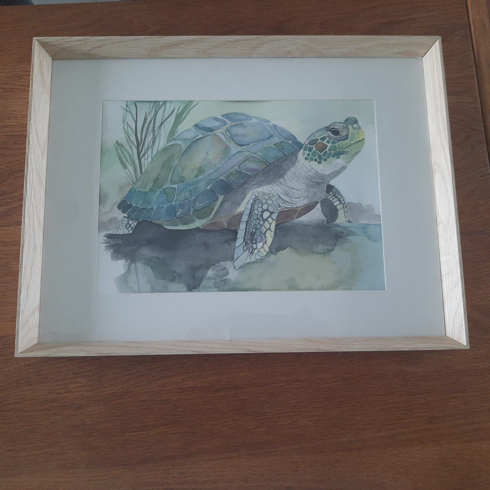 schilderij A4 formaat, Enlèvement