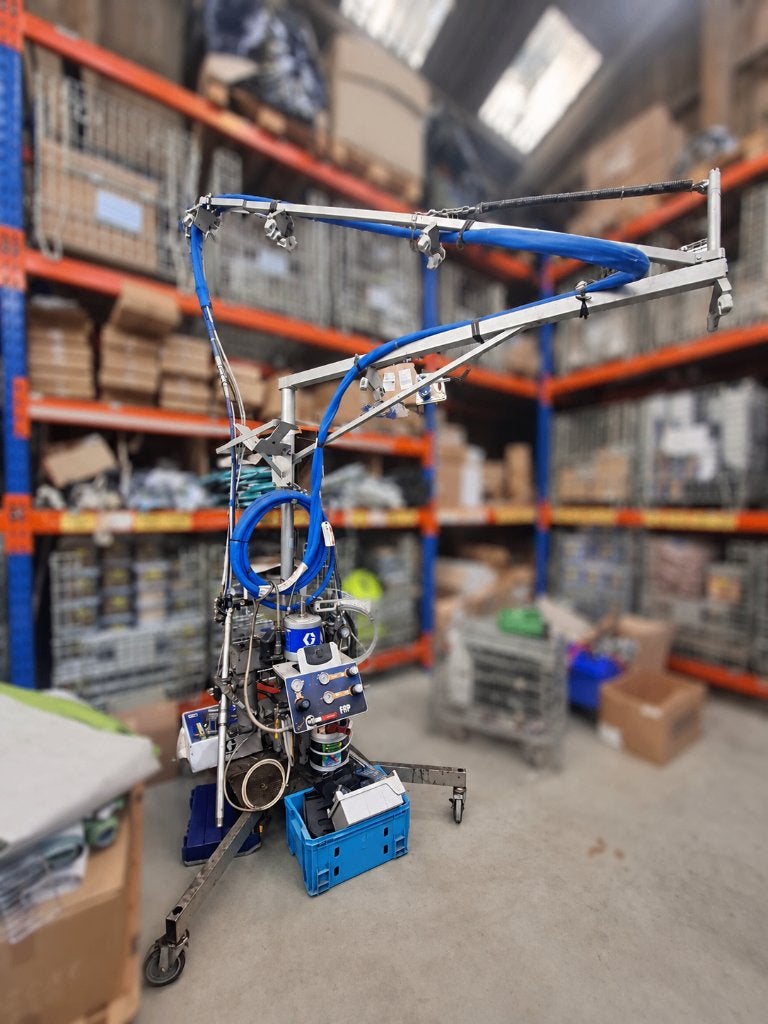 Projeteuse polyester, Enlèvement ou Envoi, Utilisé