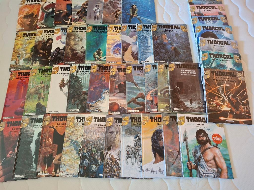 BD Thorgal 1 à 43, Série complète ou Série, Enlèvement ou Envoi, Utilisé