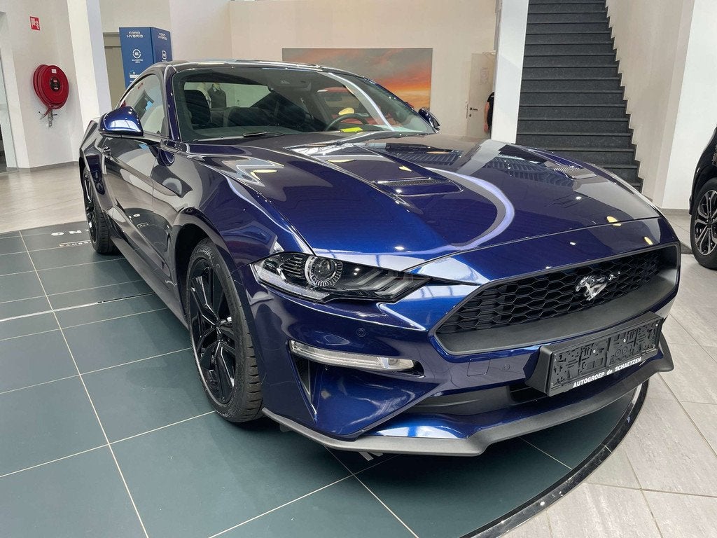 Ford Mustang 2.3 Fastback 290PK 10 traps Automaat, Autos, Cuir, Achat, Euro 6, Entreprise