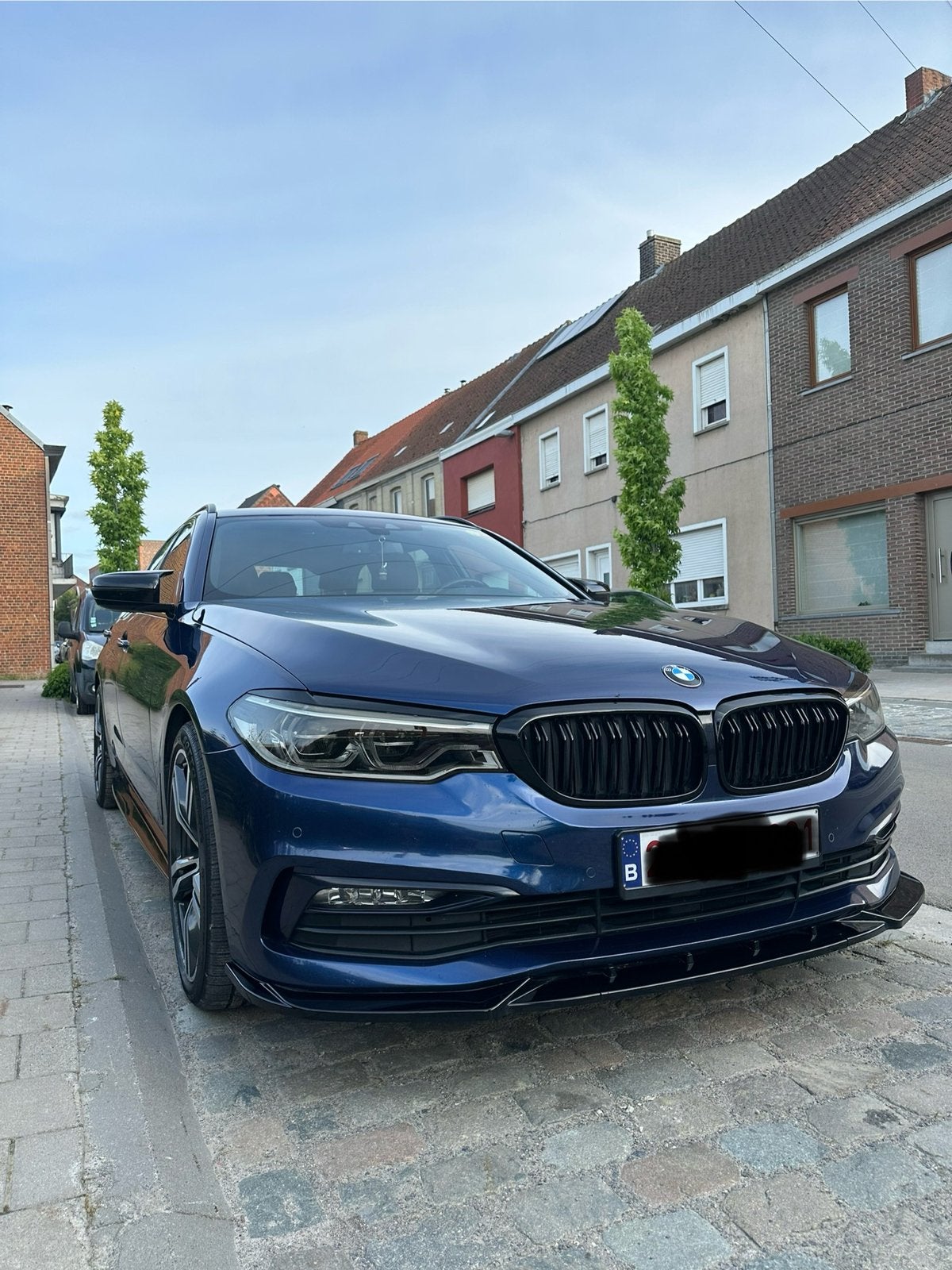 BMW 520d Touring G31 Automaat 2018 – Sport Line, Autos, Euro 6, Noir, Diesel, Automatique