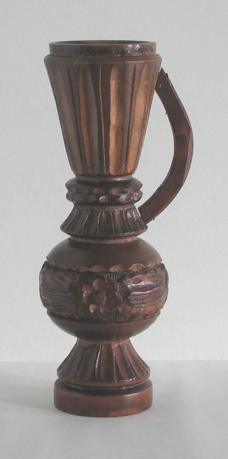 Houten vaas  - 1242, Ophalen