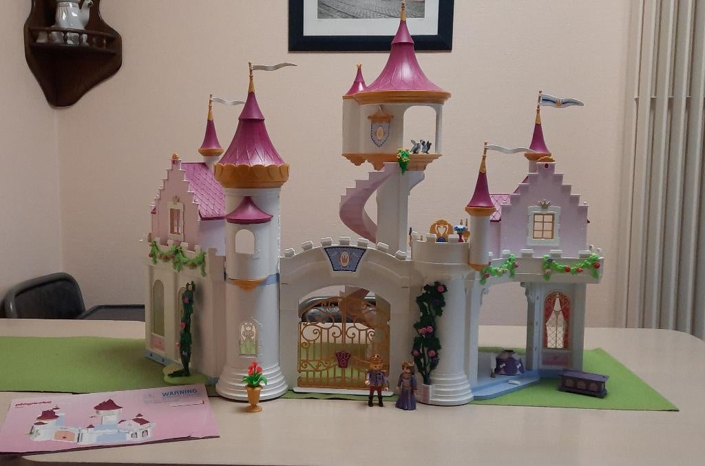 château de la princesse playmobil, Enfants & Bébés, Enlèvement, Utilisé, Ensemble complet