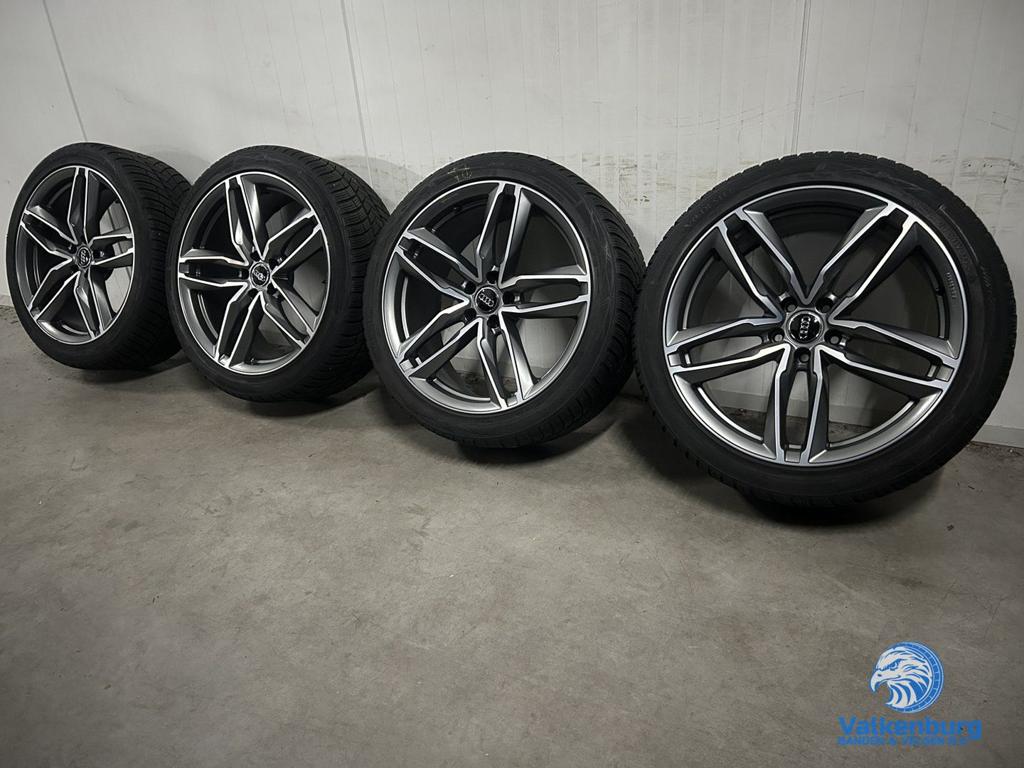 7mm! Audi A6 RS6 look Q3 20 inch zwarte GMP Atom velgen 5x11, Auto-onderdelen, Banden en Velgen, Gebruikt, 255 mm, -, -