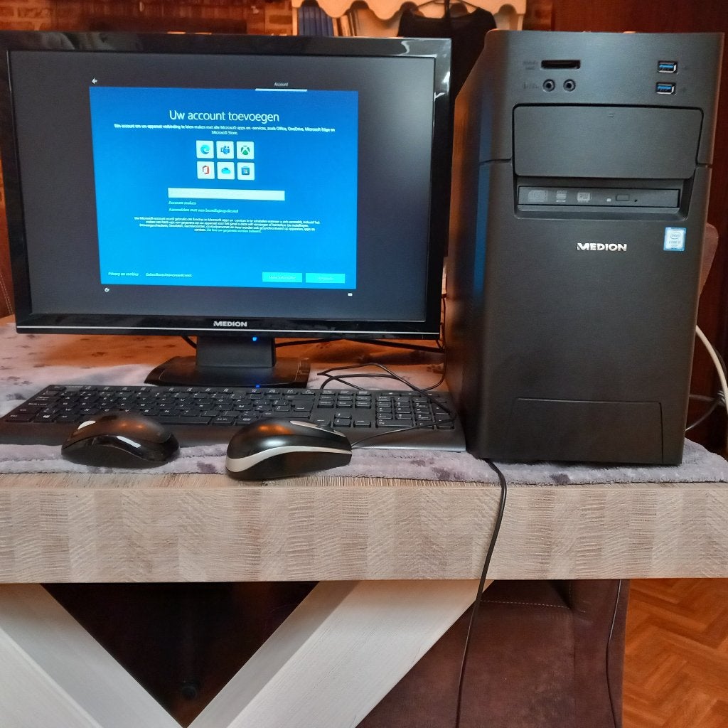 set.  computer, Ophalen