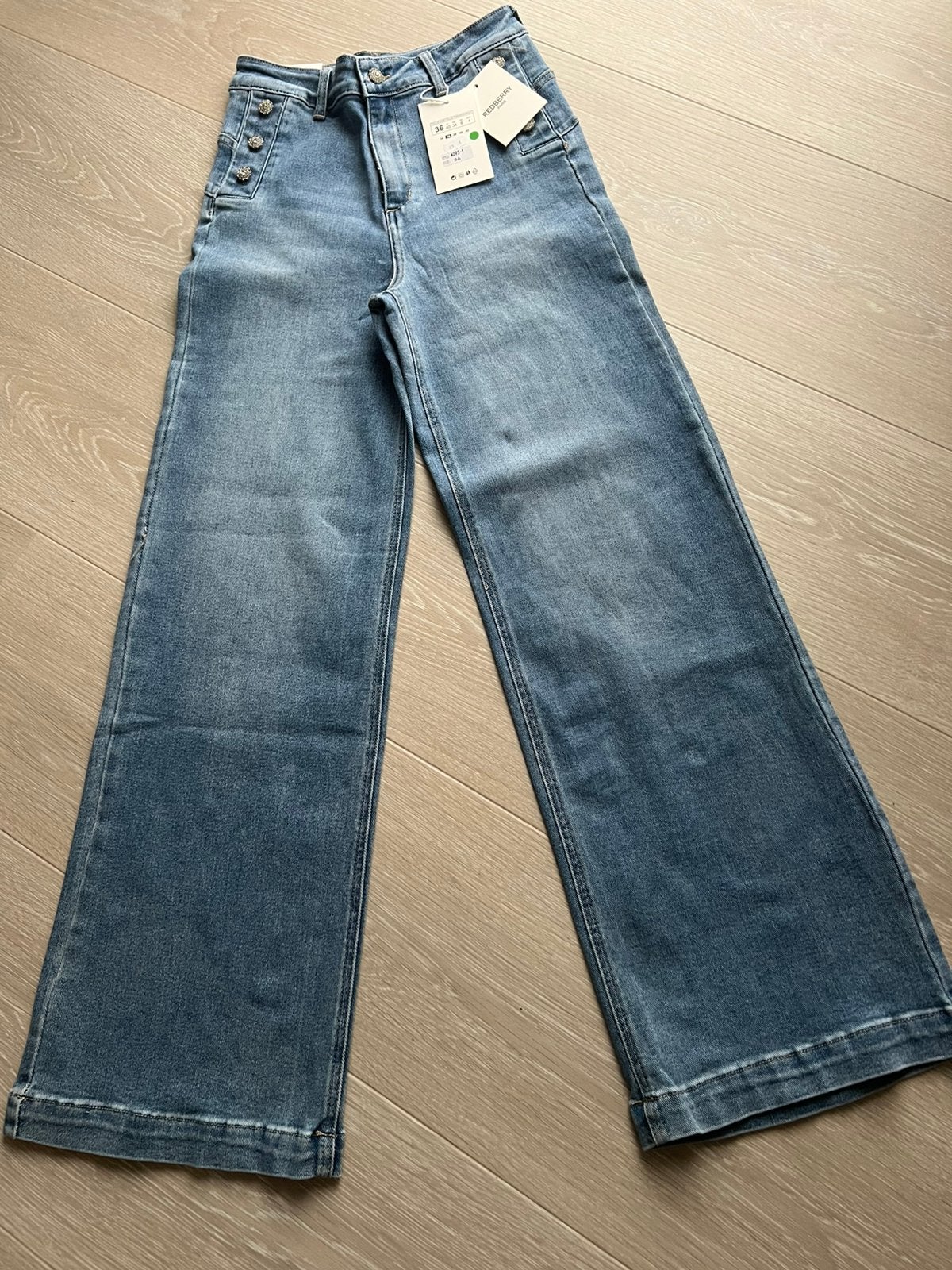 Jeans dames Redberry maat 36 nieuw, Kleding | Dames, Spijkerbroeken en Jeans, Ophalen of Verzenden, Nieuw