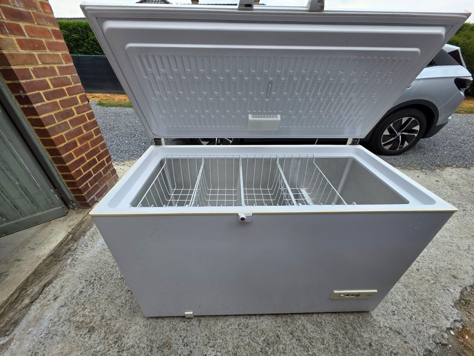 diepvrieskist 390liter Bauknecht Space Max, Elektronische apparatuur, Vrieskist, Gebruikt, Vrijstaand, 90 cm of meer