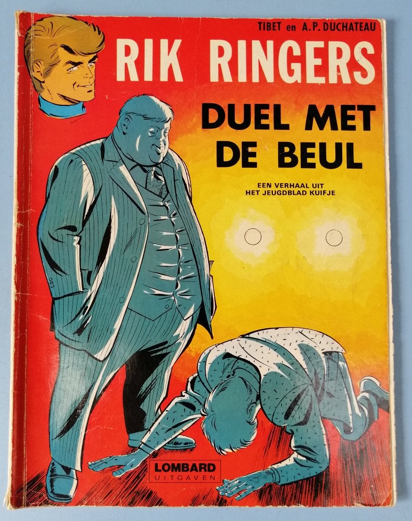 Rik Ringers (1972) Duel met de beul, Eén stripboek, Tibet & A.P. Duchâteau, Ophalen, Gelezen