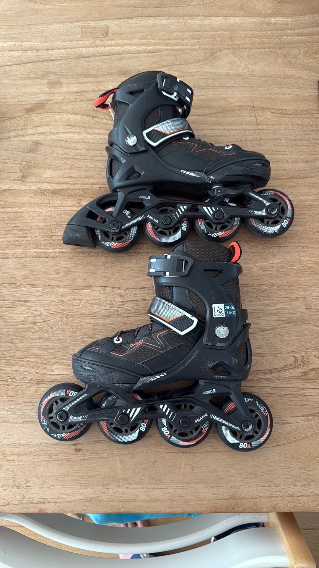 Oxelo kinderskates / skeelers maat 29–32 – verstelba, Ophalen, Verstelbaar, Gebruikt, Kinderen