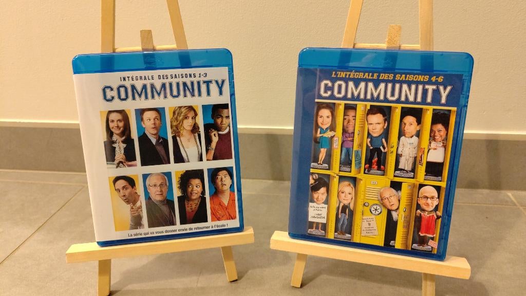 Coffret blu-ray intégrale Community, Envoi, Coffret