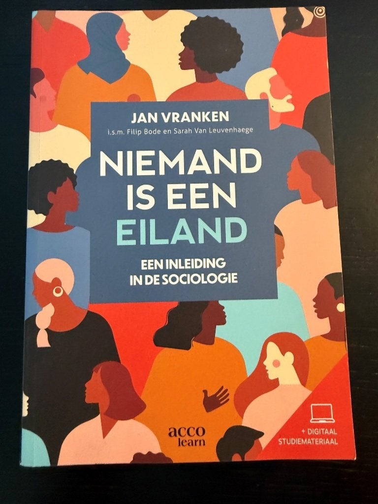 Niemand is een eiland, Boeken, Ophalen of Verzenden, Nieuw, Hoger Onderwijs, Jan Vranken
