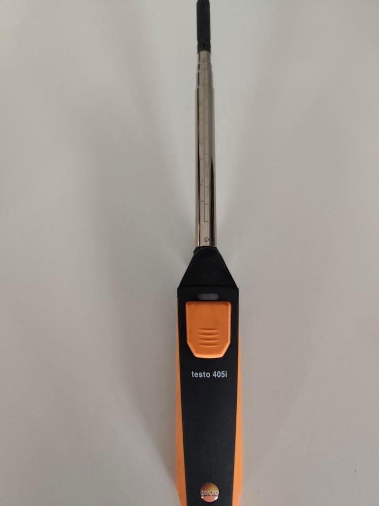 Le Testo 405 est un nouvel anémomètre thermique., Enlèvement