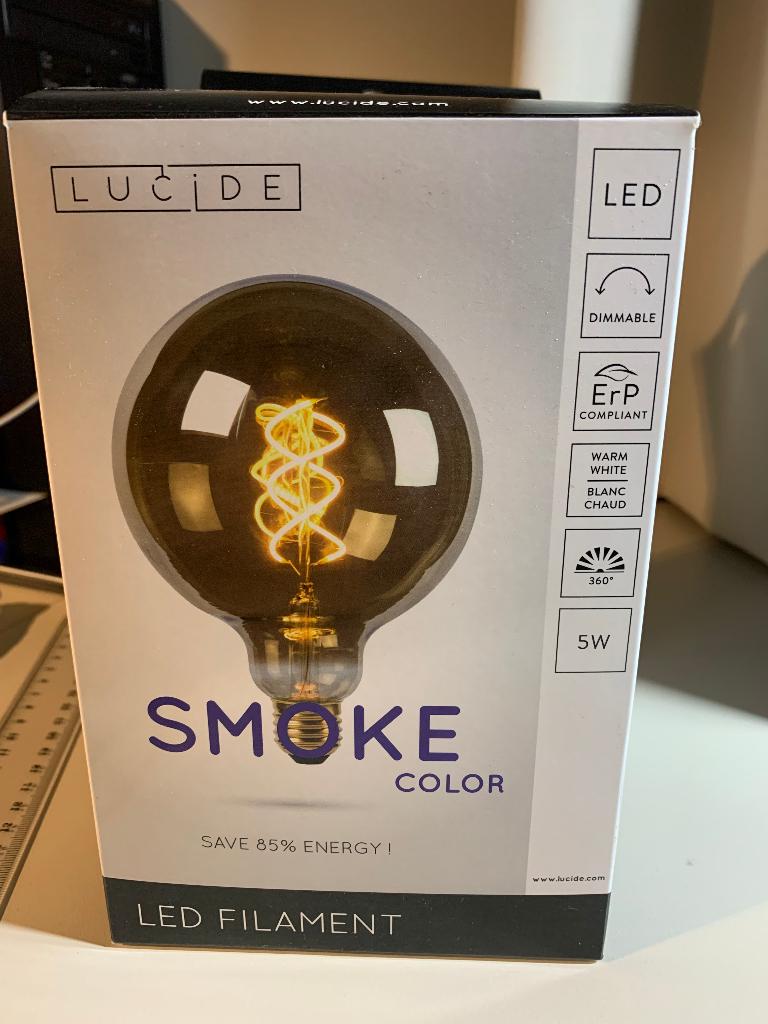 NIEUW! Lucide lichtbron bol groot, Huis en Inrichting, Led-lamp, Minder dan 30 watt, Nieuw, Landelijk, Industrieel