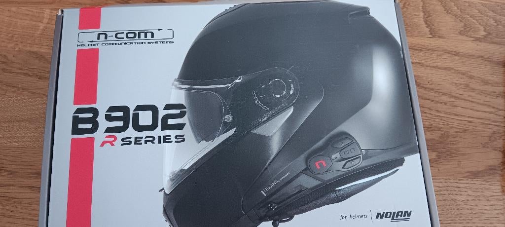 headset motohelm B902 series, Enlèvement, Nolan