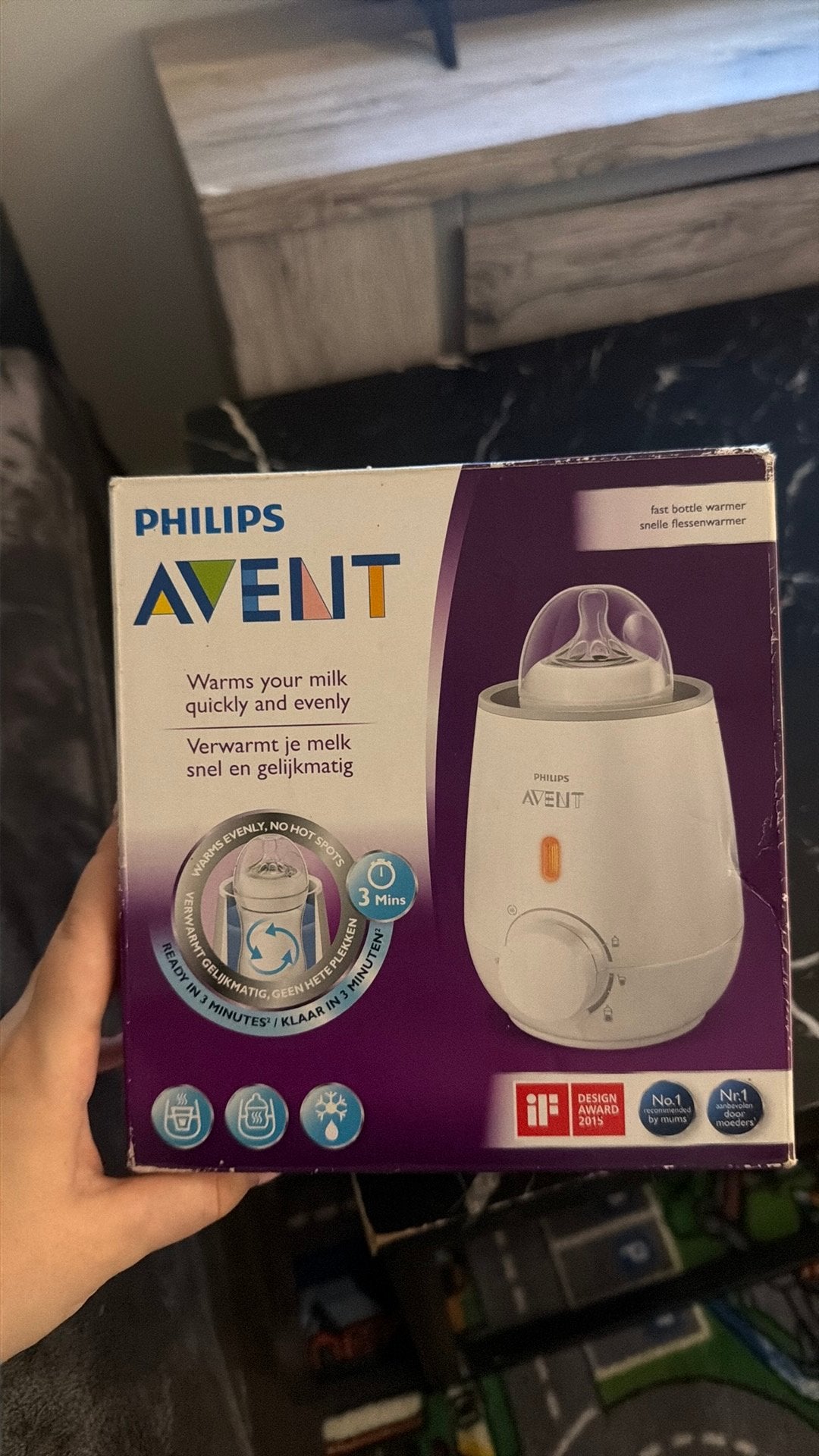 Flessenwarmer, Kinderen en Baby's, Ophalen, Nieuw, Flessen- of potjesverwarmer, Philips Avent