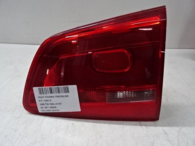 ACHTERLICHT RECHTS ACHTERKLEP Volkswagen Touran (1T1 / T2), Gebruikt, Volkswagen