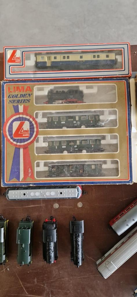 Lima trein set + allerhande, Enlèvement, Set de Trains