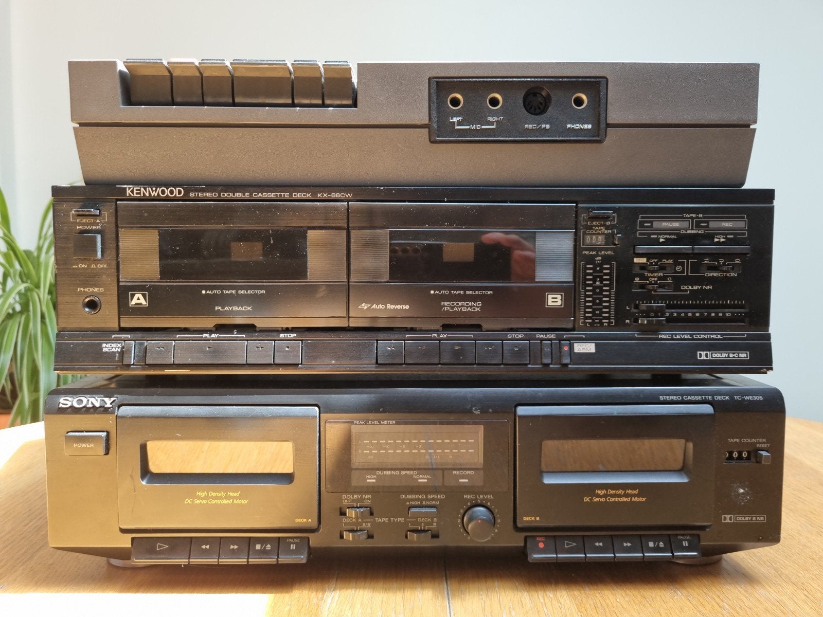 Deck cassette, Enlèvement