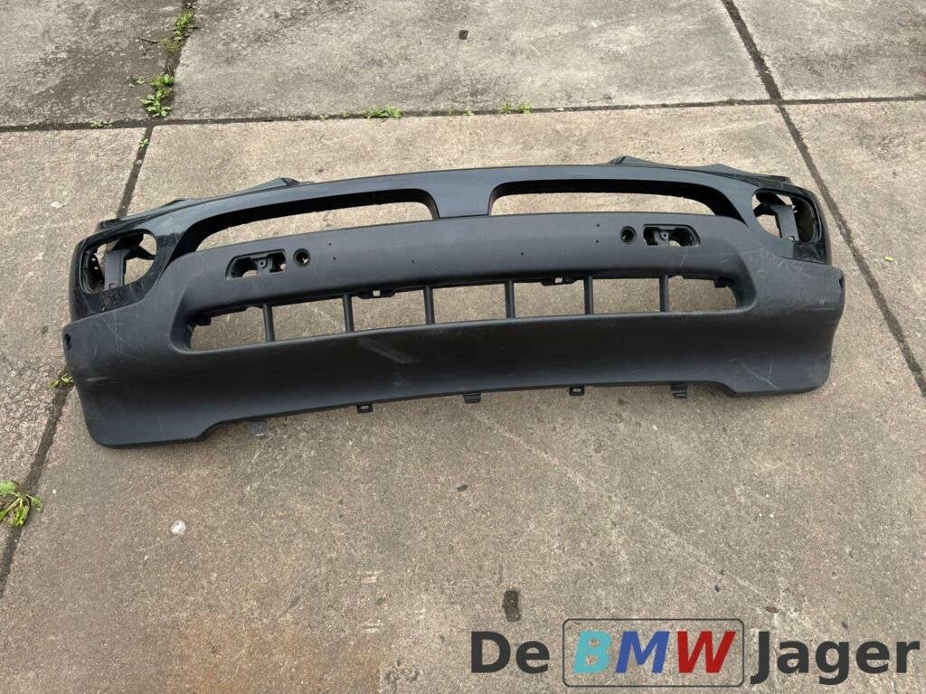 Voorbumper black sapphire BMW X5 E53 facelift 51117115901, Gebruikt, Voor, Ophalen of Verzenden, Bumper