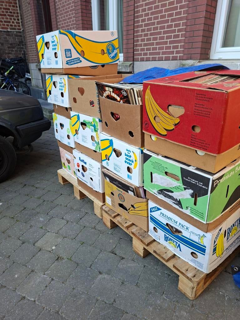 +-20 caisses de disques, Bricolage & Construction, Casiers & Boîtes, Enlèvement